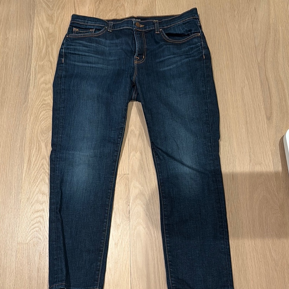 J Brand Indigo Deep Blue Denim jeans 32 shortened